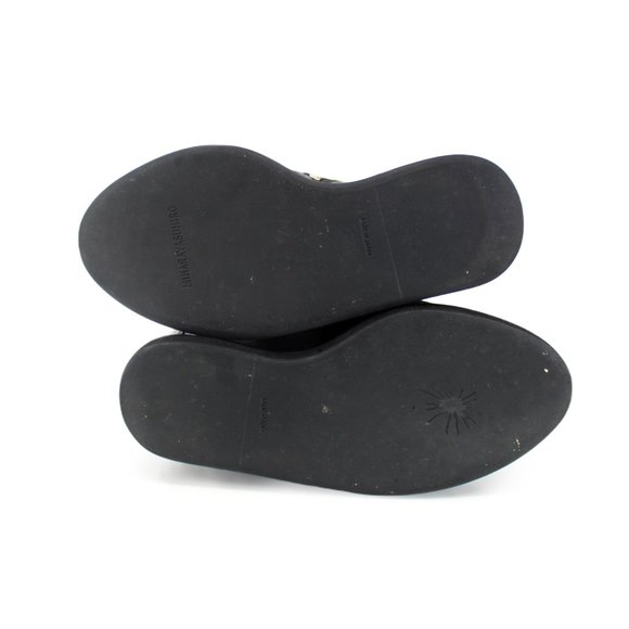 Mihara Yasuhiro Black Brogue Wedge Boots 6.5 Lace Up Platform Oxford Zip Japan - Picture 13 of 13